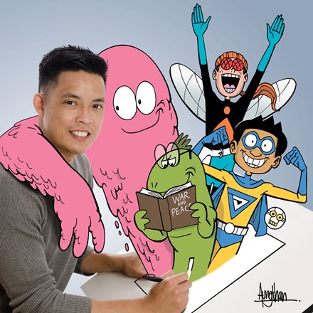 Meet the Cartoonist – Gavin Aung Than