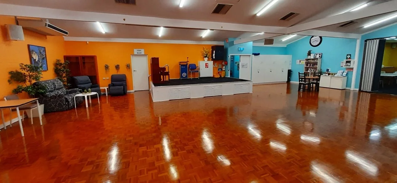 Main Hall stage