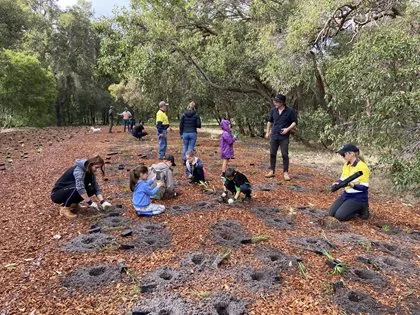 Community Planting Day at Arbor Park