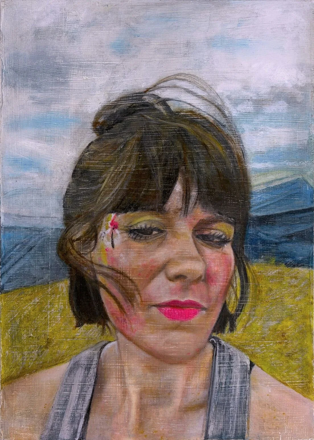Highly Commended – 'Katie at the Festival' by Anne Farrell