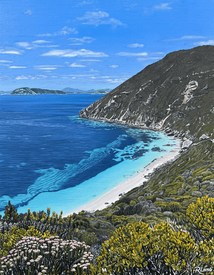 People's Choice Award – 'Bald Head, Torndirrup National Park' by Rachel Lamb