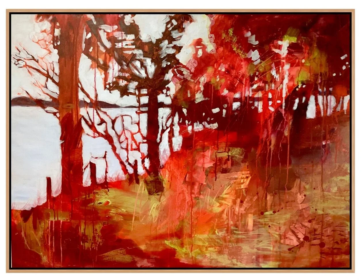 Highly Commended – 'Between the Trees' by Claire Skeet