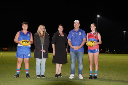 Lights shine bright at City's reserve