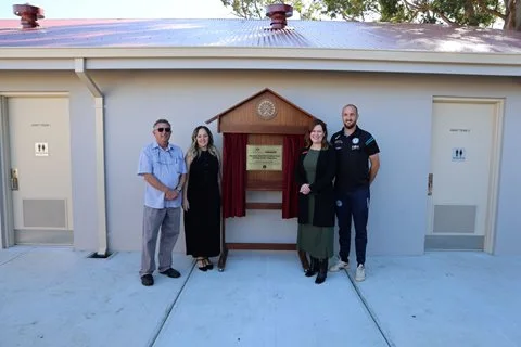 Changeroom upgrades at Noranda support greater inclusion in community sport