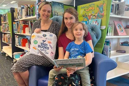 Libraries' reading challenge builds literacy in young families