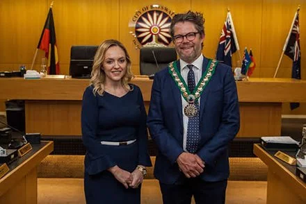 City welcomes Mayor and Deputy Mayor
