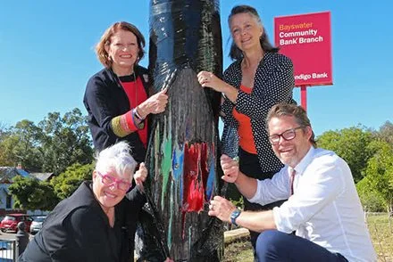 Sculpture reflects Bayswater's heritage