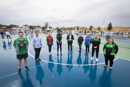 New netball courts launched in Noranda