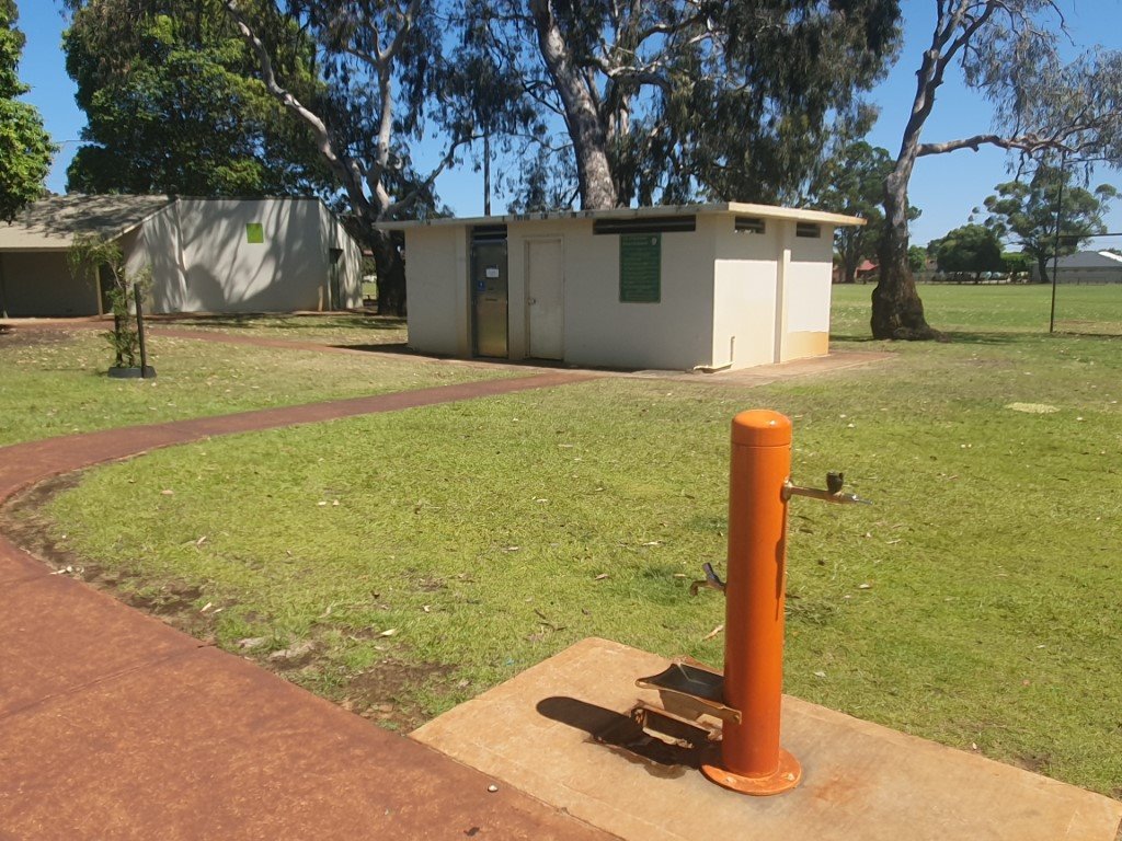 Public Toilets and Drink Fountain