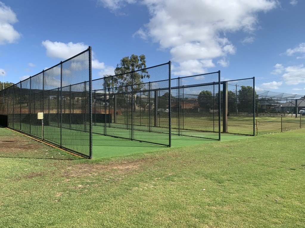 Cricket practice nets