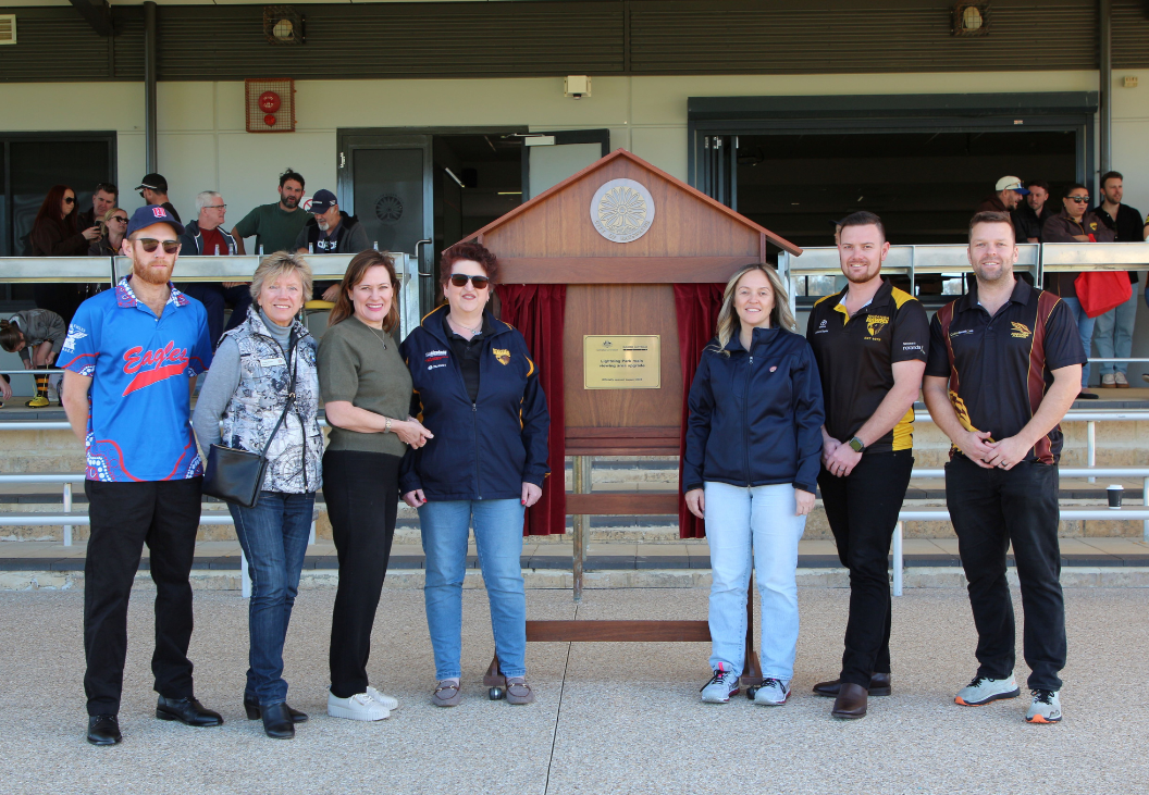 Upgraded spectator area at Lightning Park supports community sport in Noranda