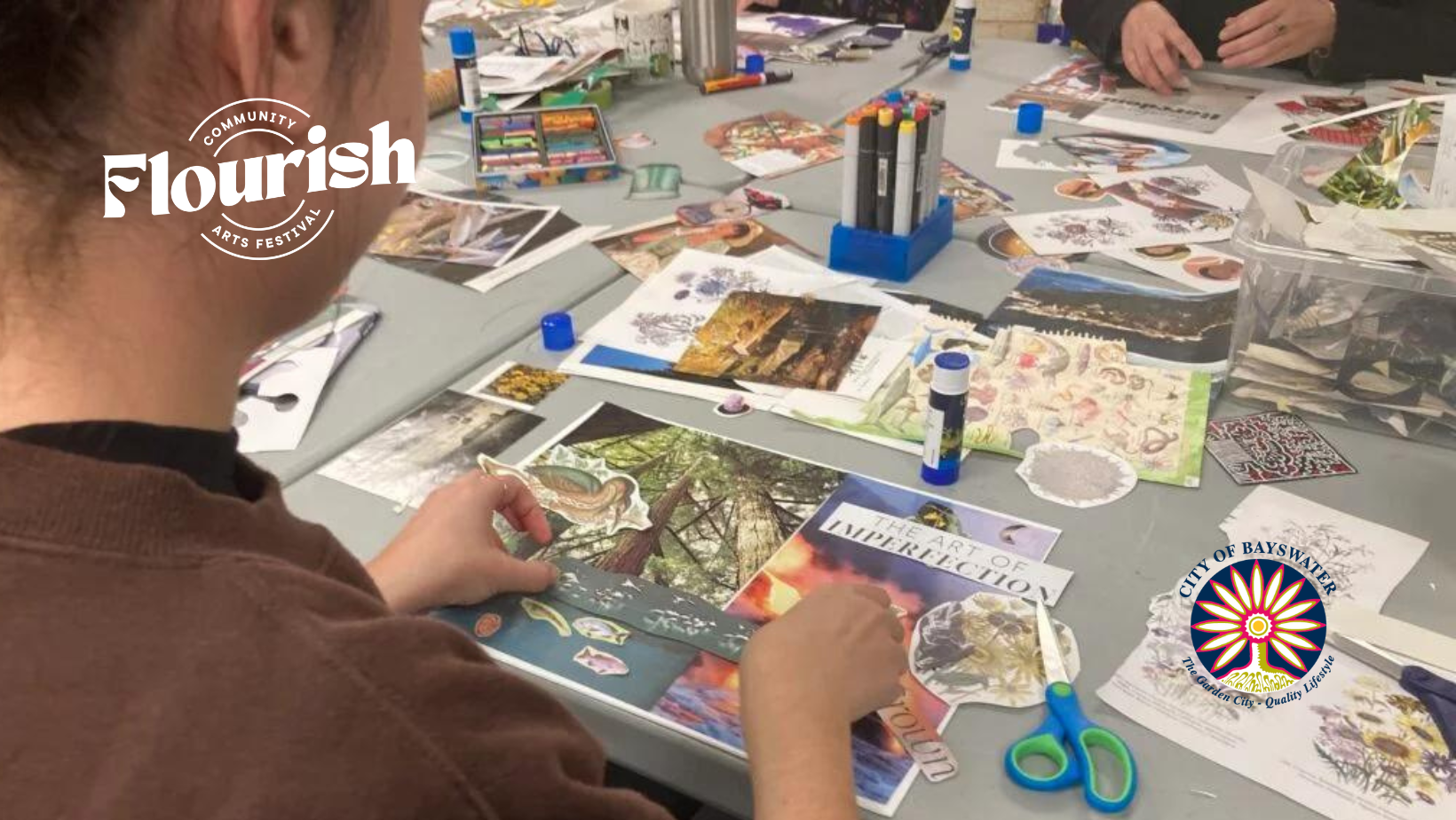 Create a self-care collage with Art Jam