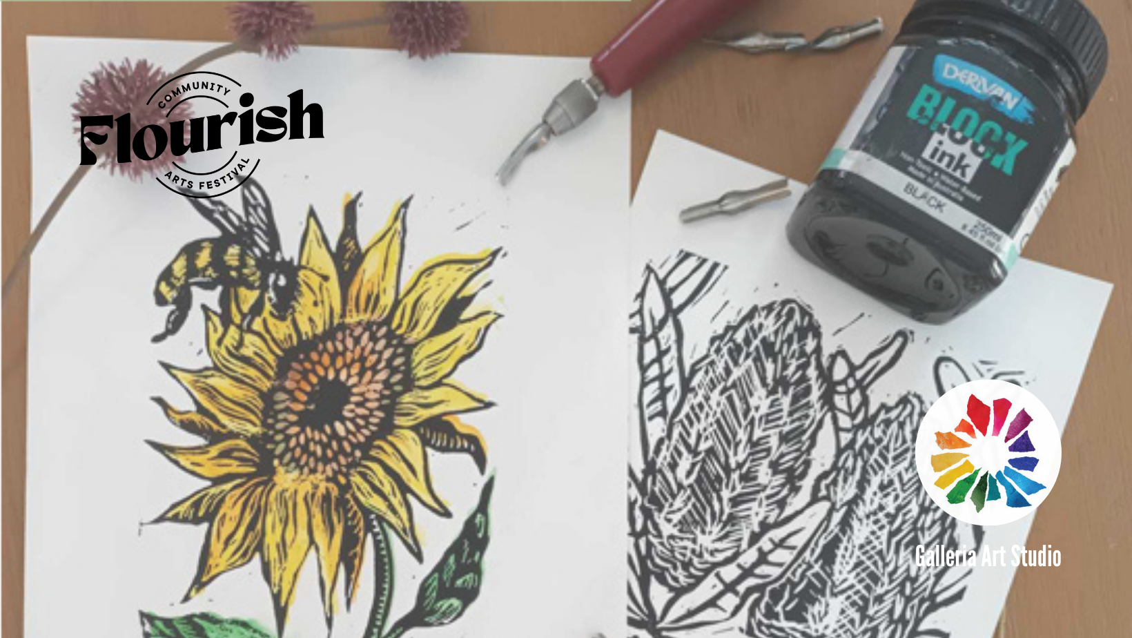 Galleria Art Studio - Lino Block Printing