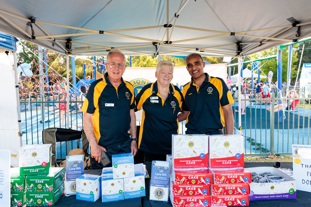 Image Caption: Local community group at City community event - 2025 Carols by the River.