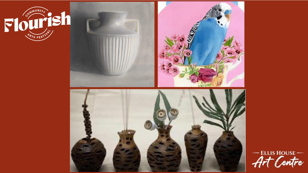 Ellis House – EXHIBITION – Polla Posavec, Lorraine Pichugin and William Vos