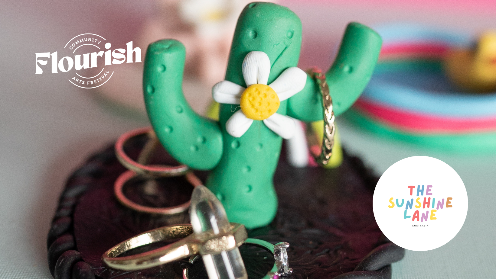  The Sunshine Lane - Polymer Clay Trinket Dish