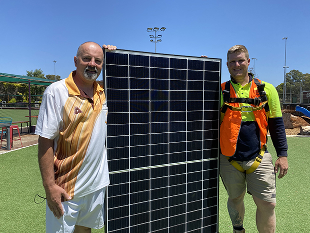 Solar scores points for sustainability at local clubs