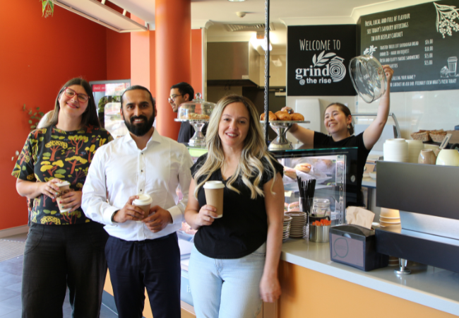 City welcomes new café at The RISE