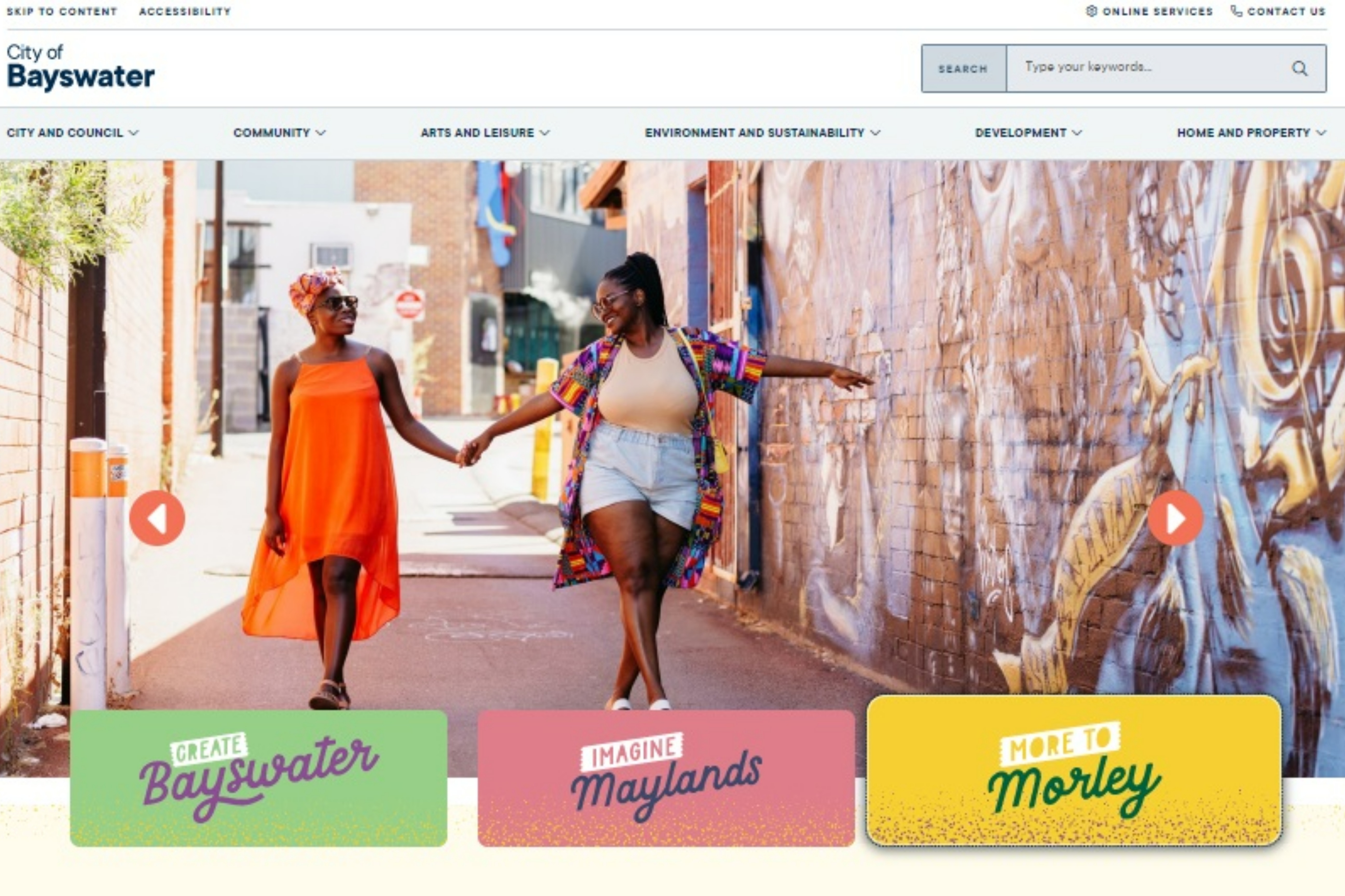 City website launches destination section to attract visitors