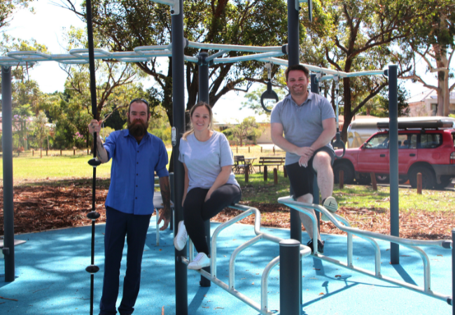 New workout equipment welcomed at Wymond Park