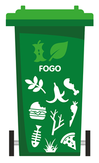 What can go in your FOGO bin.
