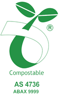 Certified compostable logo