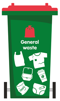 General waste bin